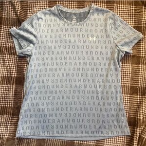 Under Armour Blue Logo Tee